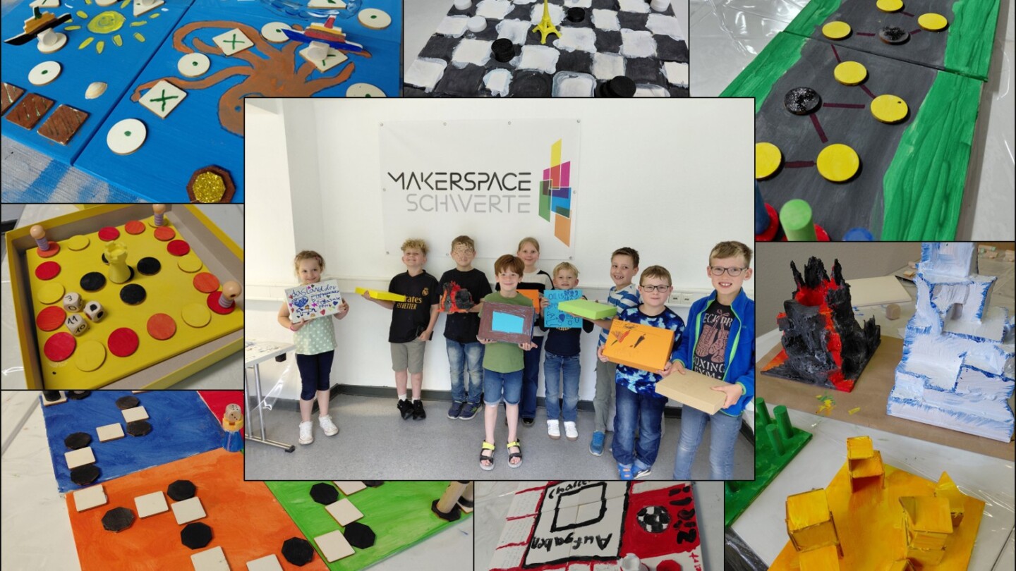 spielebau workshop collage