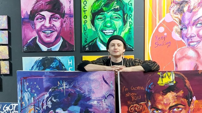 Fünf Fragen an Felix Martin, <br> dem Pop-Art Künstler