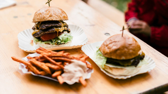 Street Food Markt im Park